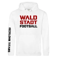 Iserlohn Titans Hoody Waldstadt Football, weiss