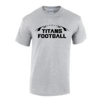 Iserlohn Titans T-Shirt Football, sports grey