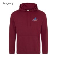 Hoody HRG Moers, Logo mit weißem Umriss