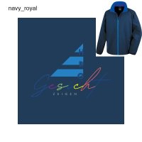 Softshelljacke HRG Moers, Logo Standard