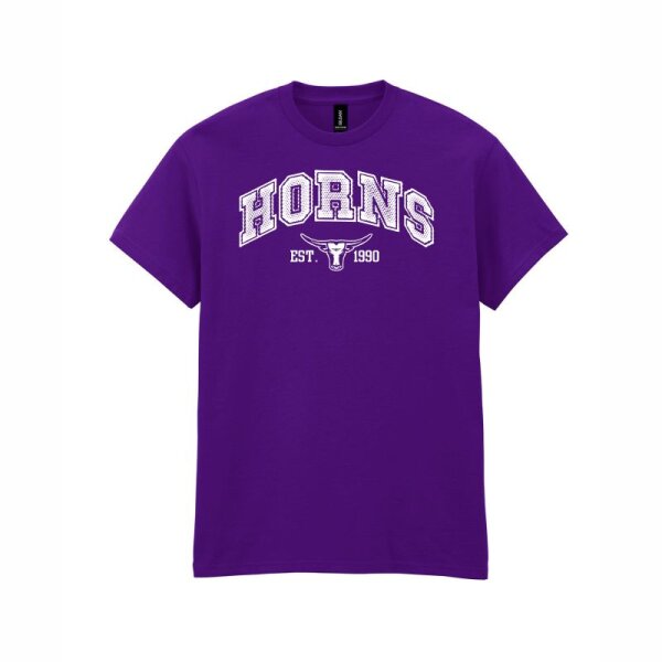 Langenfeld Longhorns Kids T-Shirt "HORNS",purple