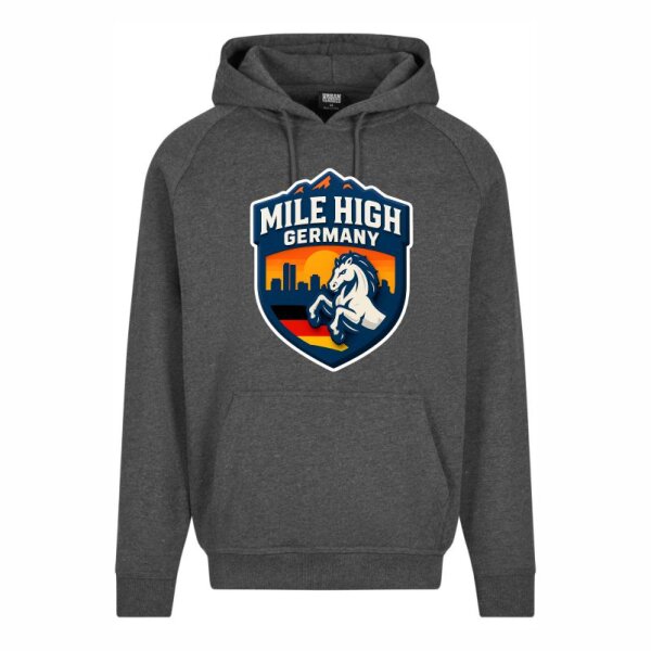 Mile High Germany Hoody, Charcoal