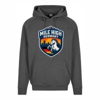 Mile High Germany Hoody, Charcoal