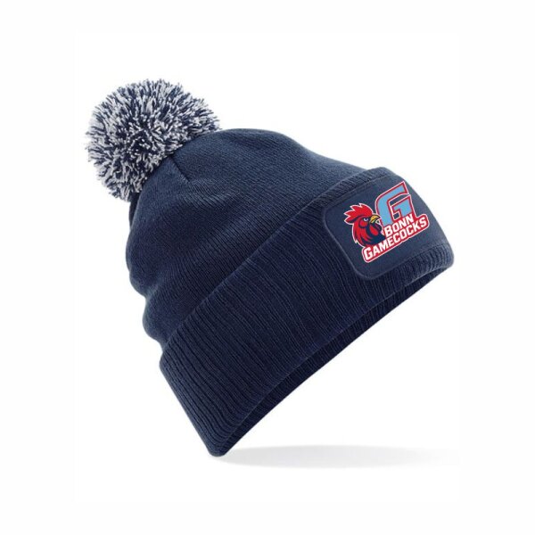 NEU Beanie 2-Tone Bonn Gamecocks 2026, navy-grey