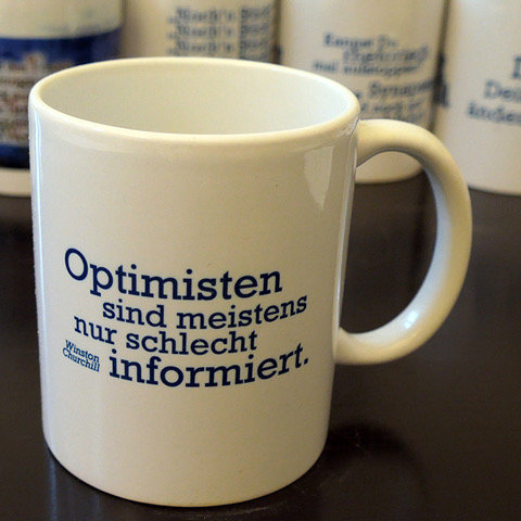 Tasse "Optimisten..."
