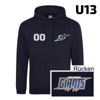Dortmund Giants Kids Hoody navy "Team U13"