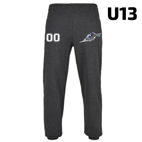 Dortmund Giants Kids Sweatpants dark heather "Team U13"